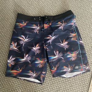 O’Neill men’s board shorts Hyperfreak. Size 34